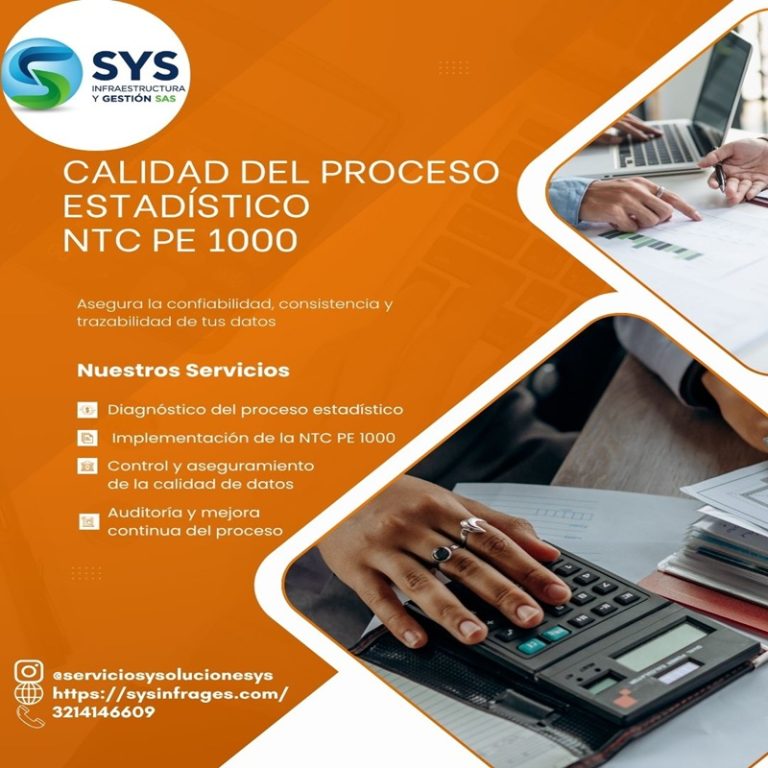 Lee más sobre el artículo Calidad del Proceso Estadístico – NTC PE 1000