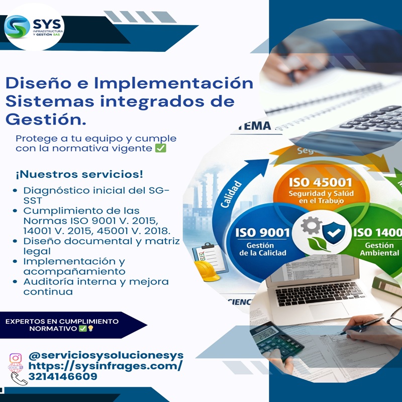 En este momento estás viendo Diseño e Implementación de Sistemas Integrados de Gestión (SIG)