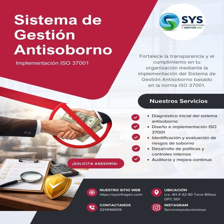 Lee más sobre el artículo 🛡️ Sistema de Gestión Antisoborno – ISO 37001
